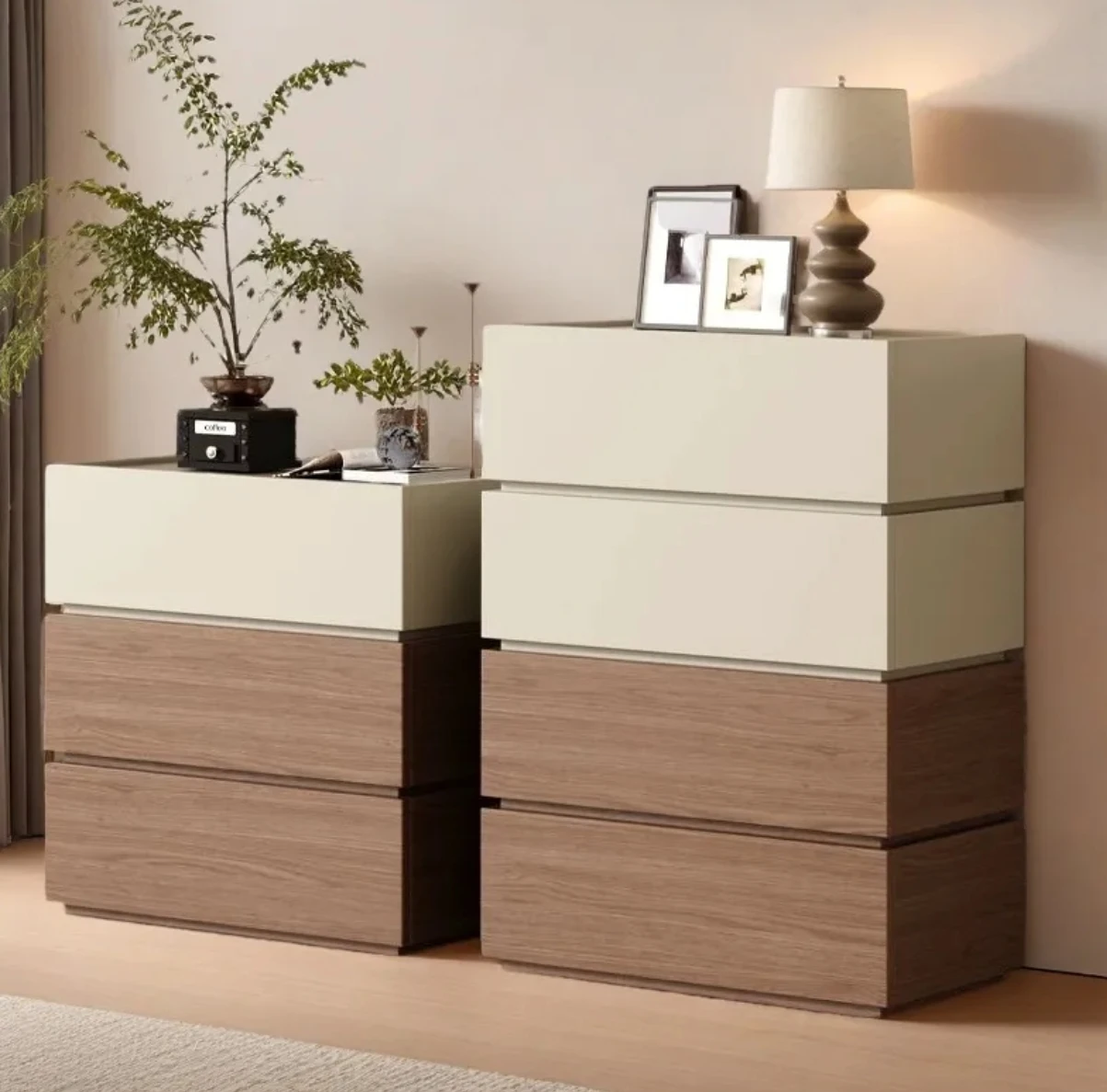 *Modern Luxury Home Storage Wooden TV Cabinet Panel Style for Contemporary Living Room Furniture