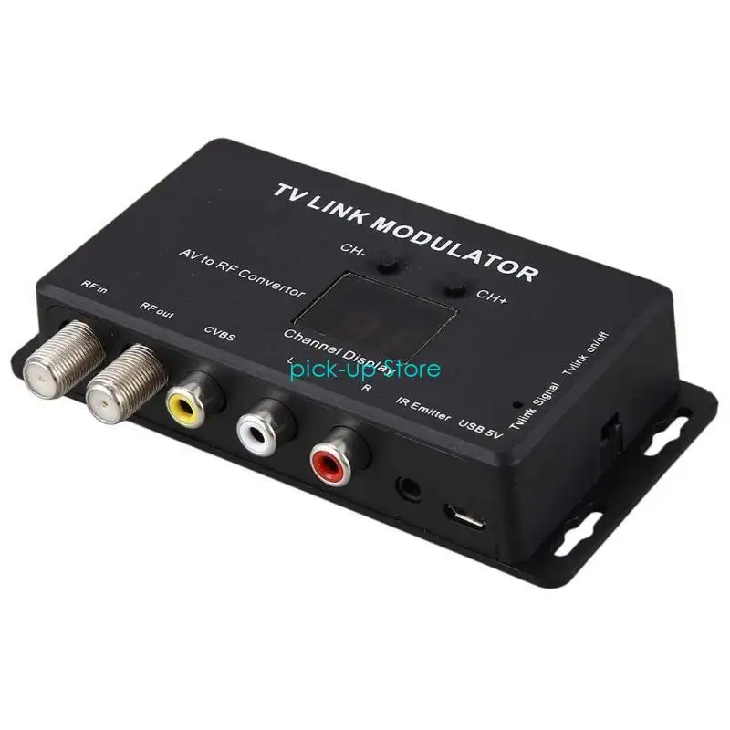 Q5WA TM70 Link Modulator Extender z kanałem Wyświetlacz IR Adapter