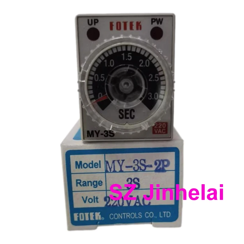 

FOTEK MY-3S-2P MY-30S-2P MY-3M-2P 24VDC or 220VAC Authentic Original Time Relay