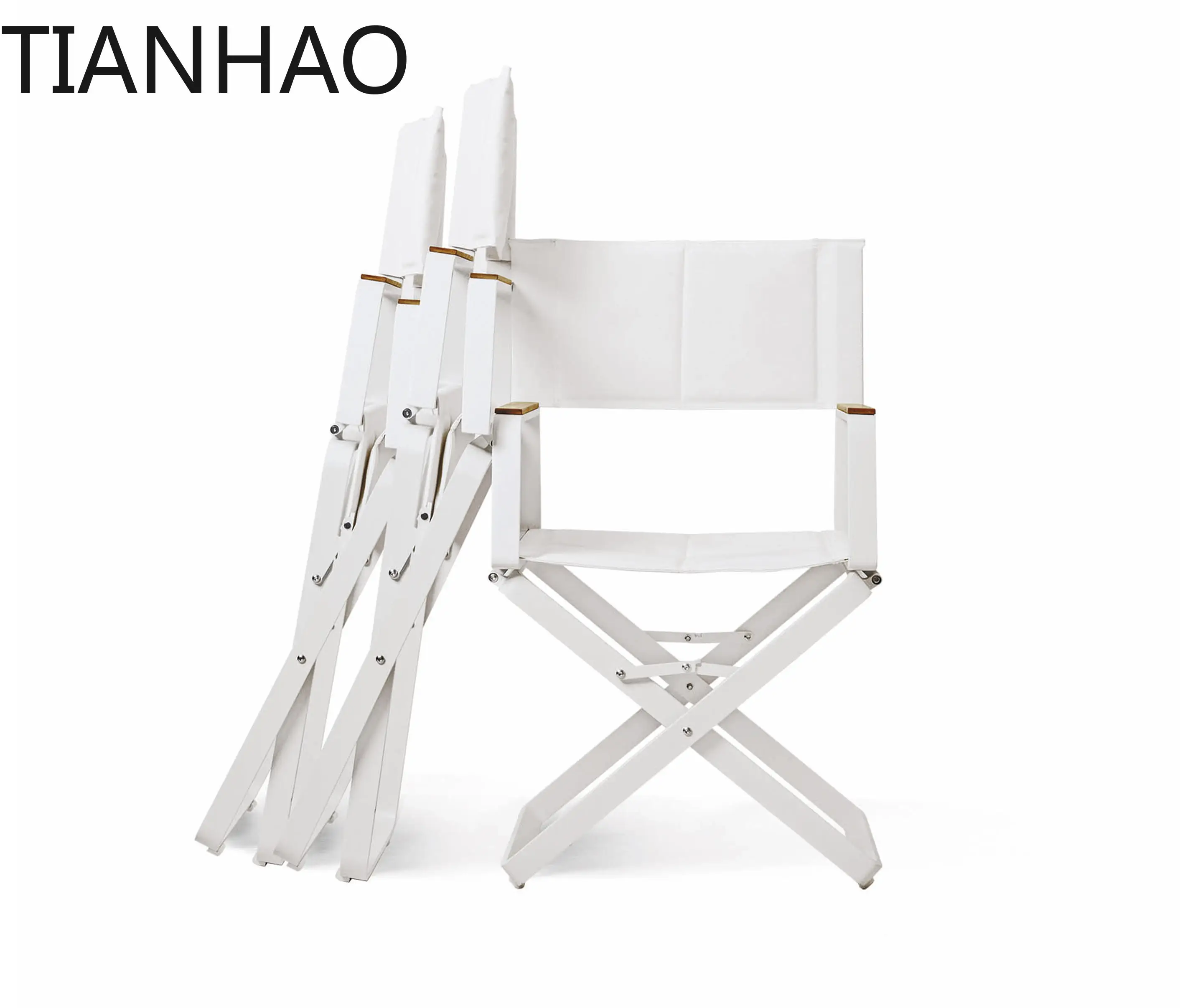 Luxury Modern Portable Folding Armchair Fishing Camping Beach Director Outdoor Garden Table Chairs Set