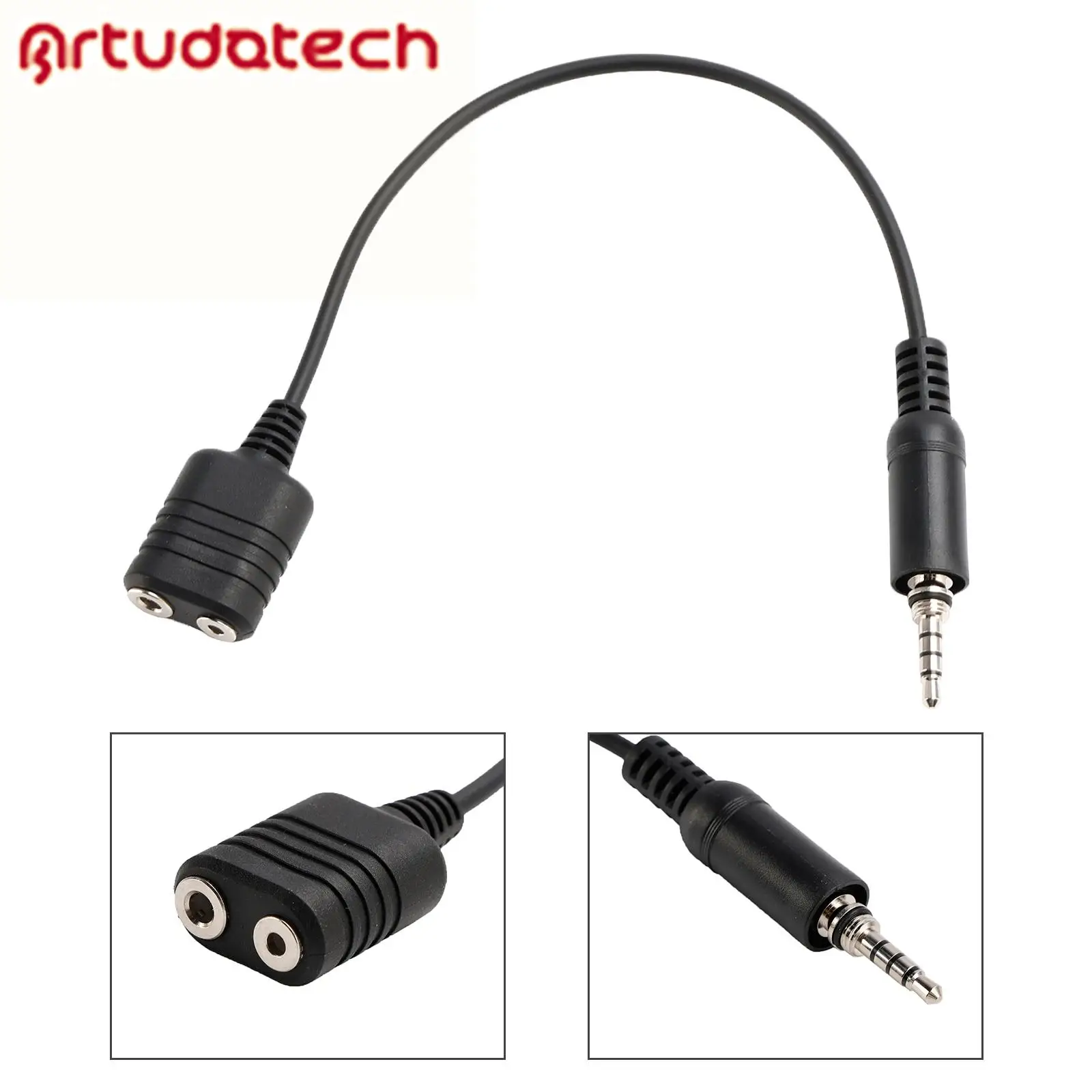 K Interface Headset Port Converter Cable for Yaesu HX290 HX400IS EVX-S24 FT270R