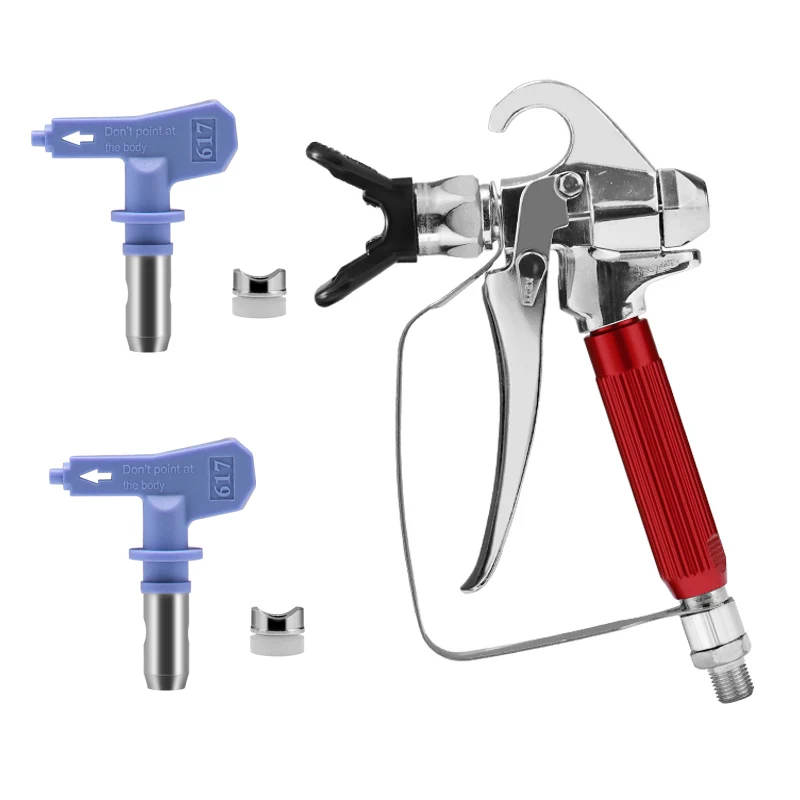 3600PSI High Pressure Airless Paint Spray Gun With 517 Tip & Nozzle Guard Pump Sprayer And Airless Spraying paint  Machine