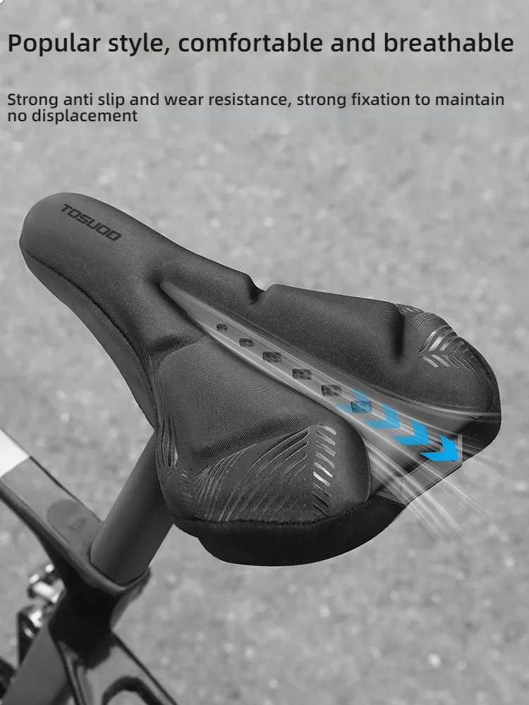 TOSUOD Accessori per coprisedili per bici da strada impermeabili ispessiti in silicone ultra morbido per mountain bike