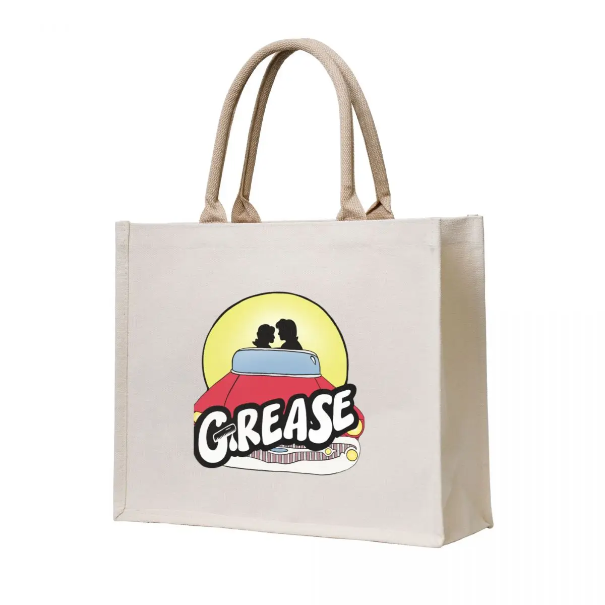 

Grease logo Tote Bag large size bags shopping bags foldable shopper bags for women