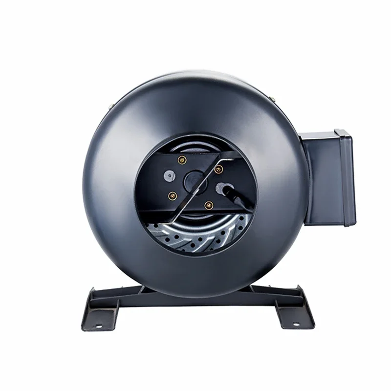 Silent and powerful fresh air fan Round duct type mini range hood High wind pressure roof ventilator