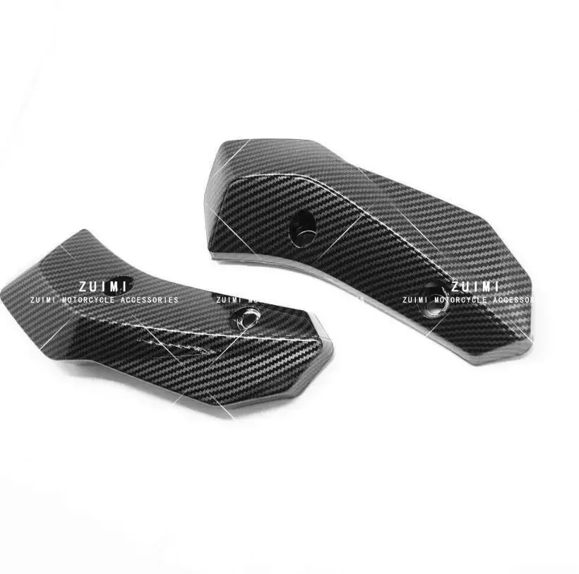 Front Side Radiator Cover Fairing Carbon Fiber For YAMAHA MT-07 FZ07 2014-2017 A