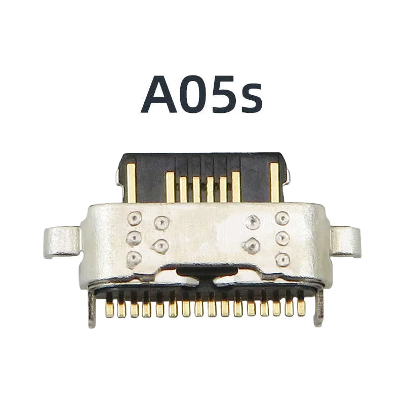1pcs Micro USB Connector integrated circuit tail plug interface For A05s A057F Mobile phone charging interface