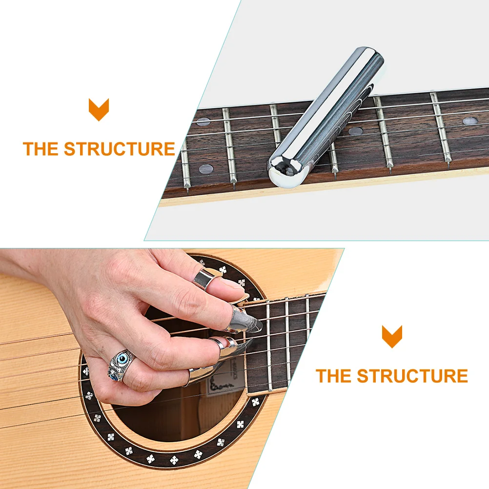 

Cat Eye Ring Set Guitar Pick Namely Accesories Finger Slider for Picks Slides Protectors