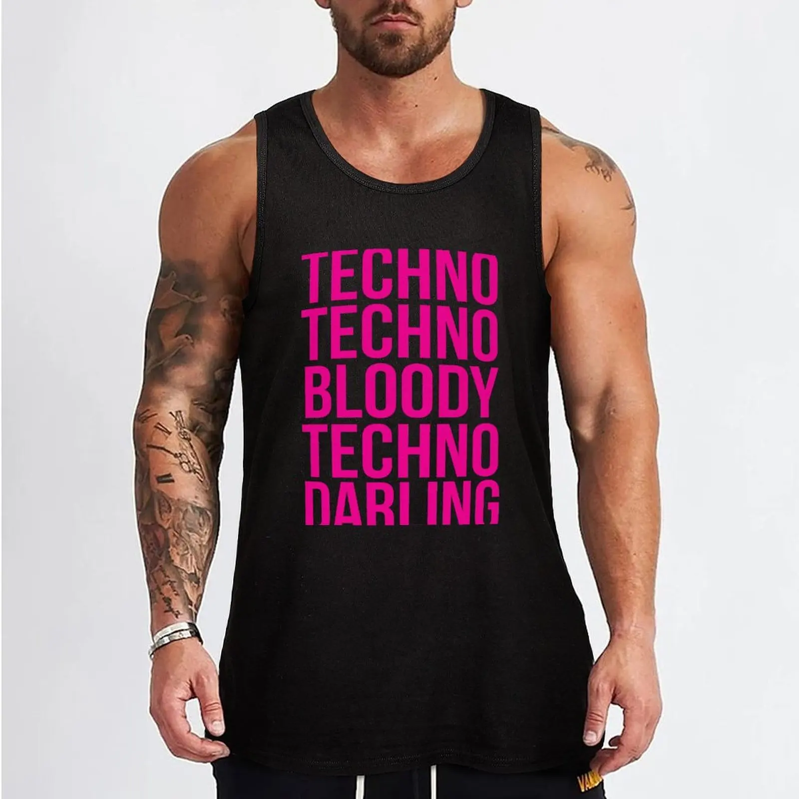 Absolutely Fabulous - Techno, Techno Tank Top Japanese t-shirt t-shirt for man gym t shirt men t shirts