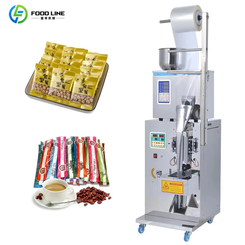 Automatic Sachet Packaging Machine For Coffee Powder Tea Dry Snack Filling And Sealing