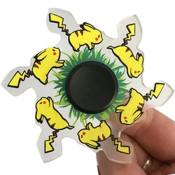 Anime Fidget Spinner para Meninos, Giroscópio ponta do dedo, Cartoon Spinning Top Brinquedos