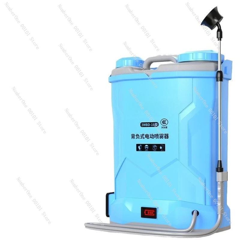 

Agricultural electric sprayer, lithium battery, automatic stirring pesticide spraying, knapsack high-pressure spraying bucket