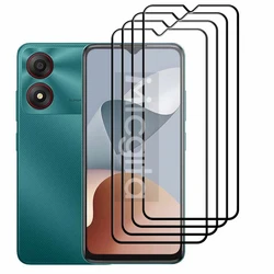 Full Cover For ZTE Blade A34 A54 A73 4G Screen protector Front Tempered glass film 9H Anti-Scratch 4/3/2/1PCS