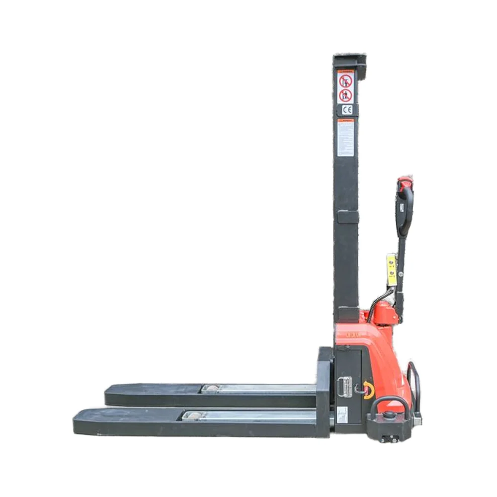 

HELI Self Loading Stacker Electric Forklift 1300KG 1500kg Lift Capacity Portable Stacker for Warehouse Logistics Manufacturing