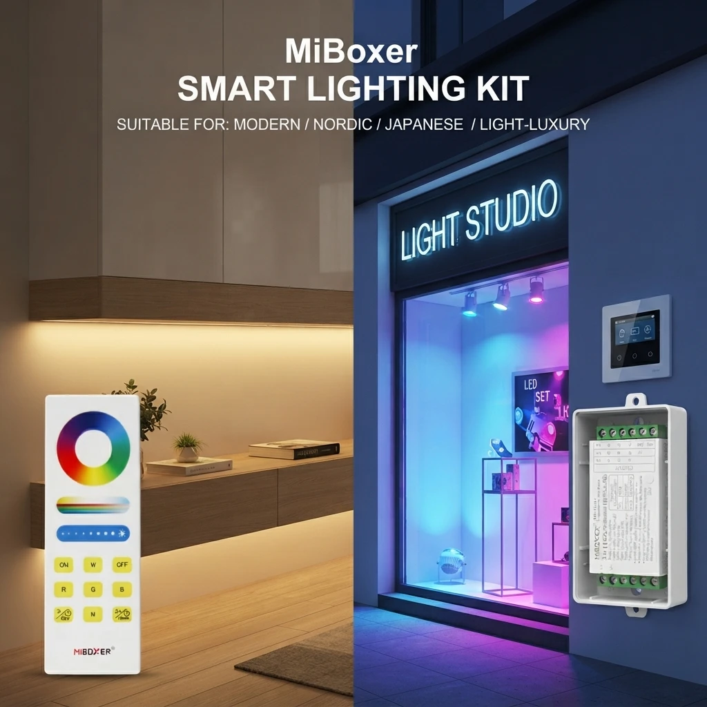 Wifi Led Dimmer - Miboxer FUT037W+ FUT100 FUT095 3In1 WiFi+2.4GHzRF