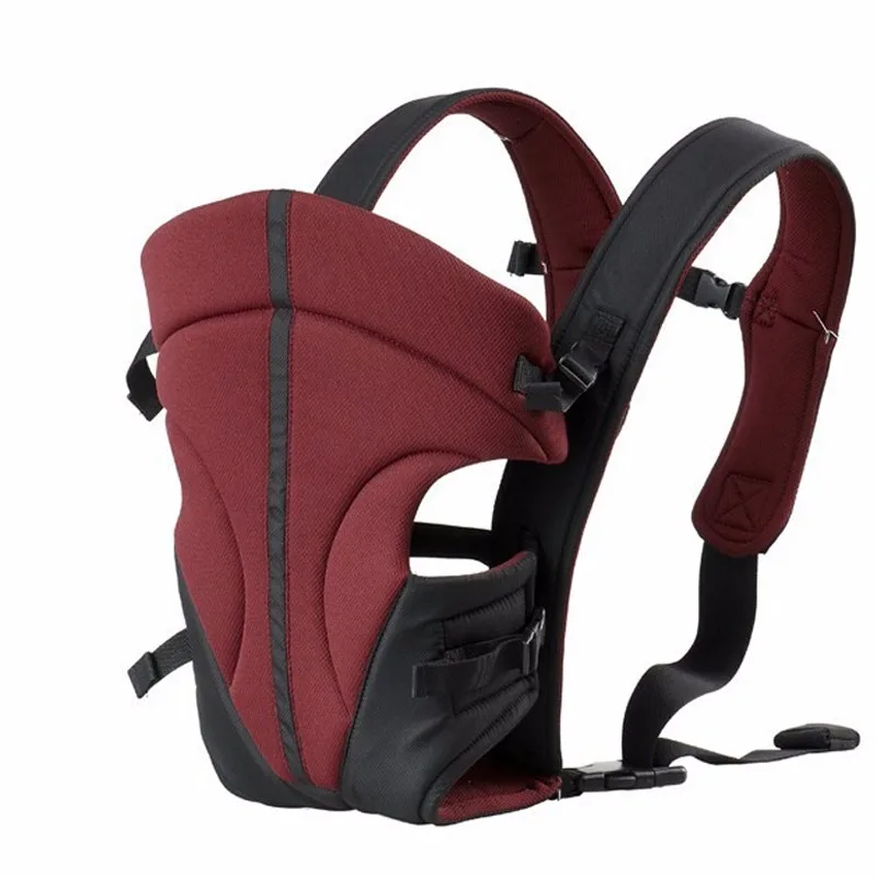 Sac kangourou populaire pour bébé,porte-bébé de 0 à 24 mois, 3 en 1, respirant, avec pochette bandoulière, à mettre en avant ou à dos,