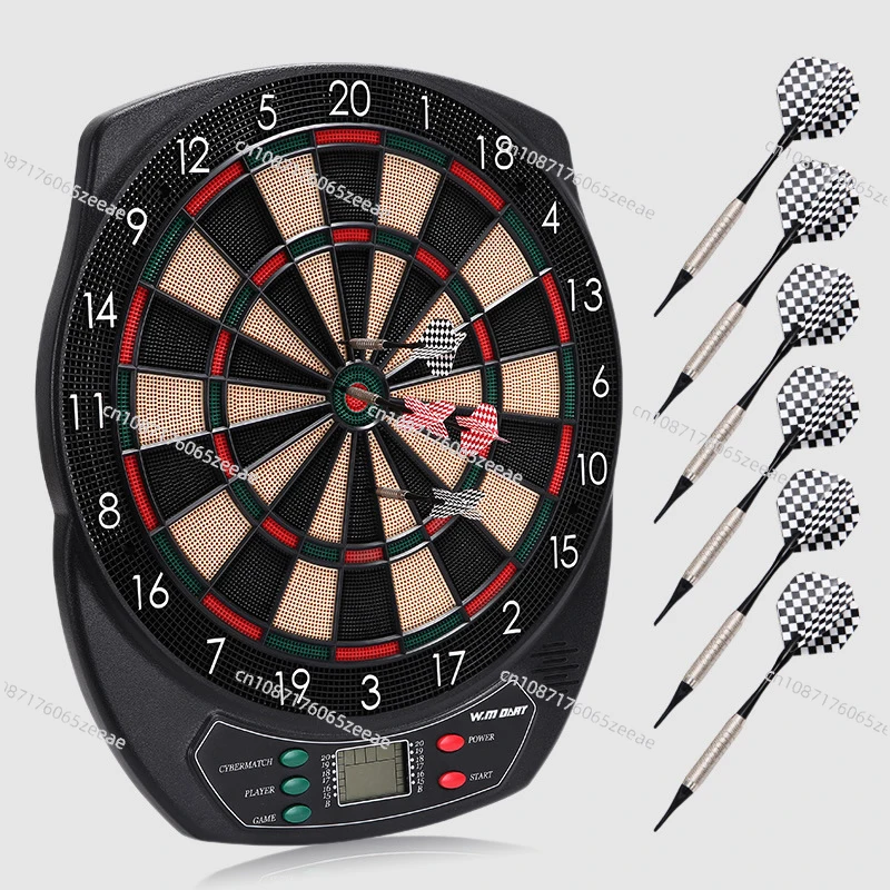 Professional Electric Dart Board Automatic LCD Scoring Display Electronic Dart Target Indoor Home Training With 6pcs Darts hot