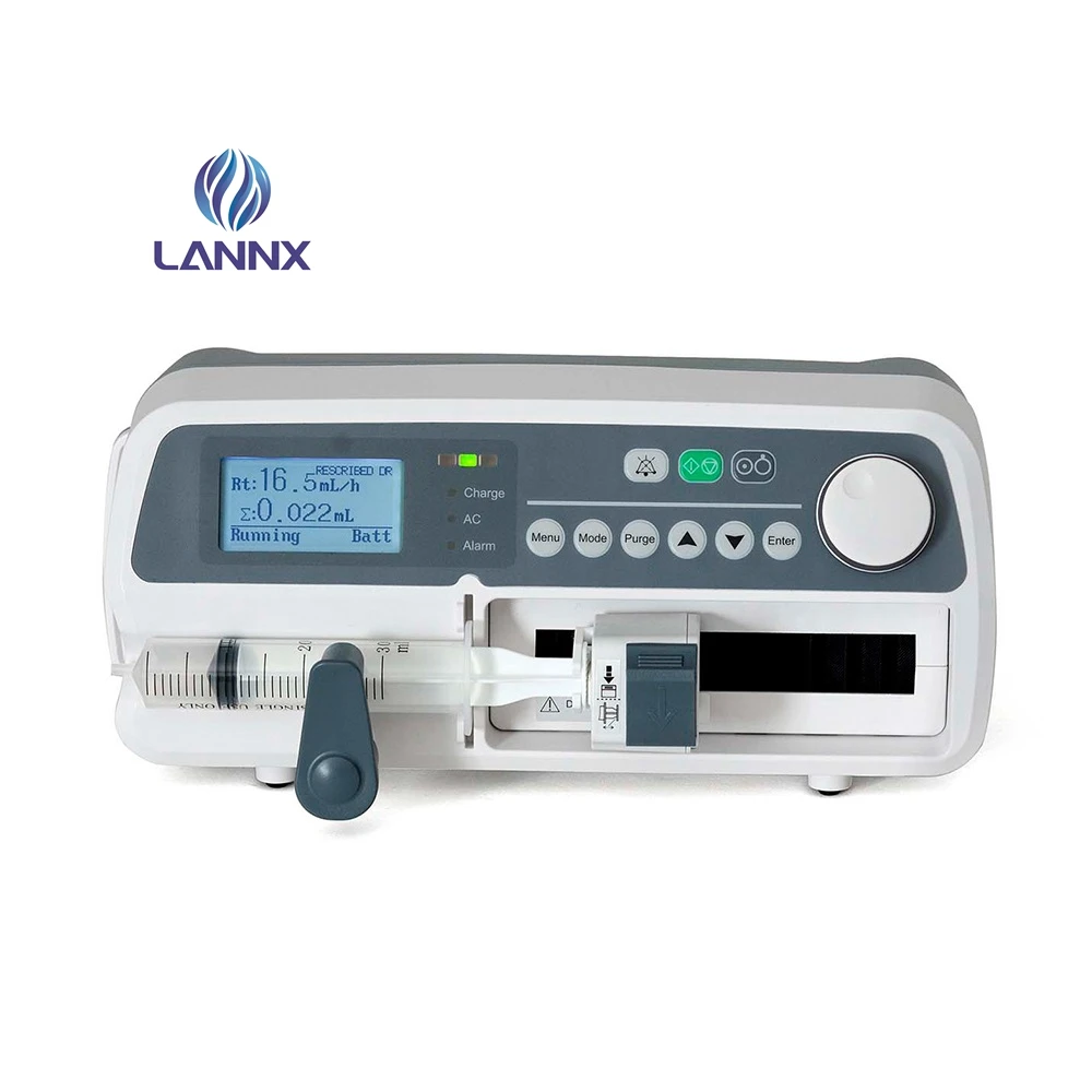 

Factory Price Vacuum Micro Pediatric Medical Injection Iv Syringe Pump Type Of Perfusor Space Portable Syringe Infusion Pump