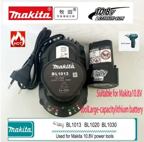 

Запасной инструмент для замены аккумуляторов Makita 10.8V: BL1030, BL1013, BL1020, BL1030, DF030D