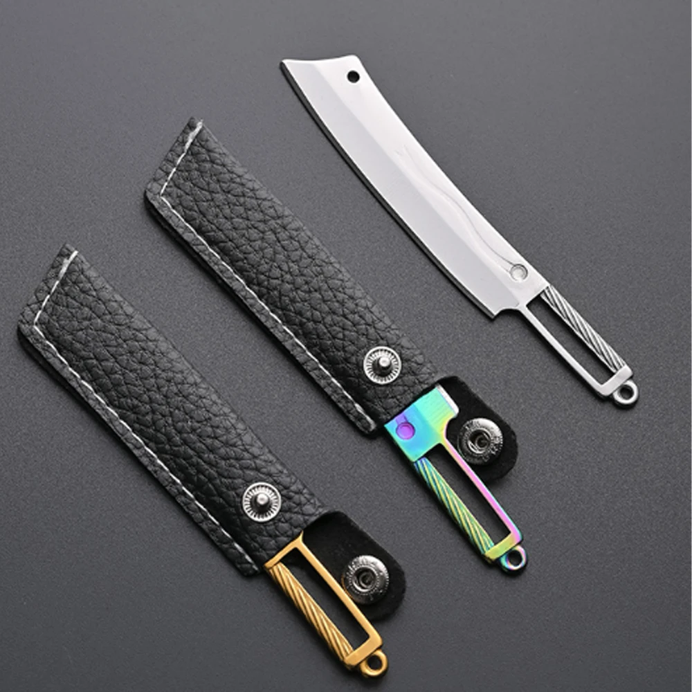 Titanium Mini Knife - Portable - Edc Carry Pocket Knife 评论和价格
