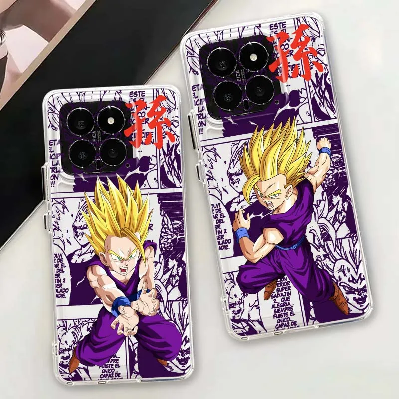 

Dragon Ball Son Gohan For Xiaomi 17 15 14 13 12 12S 12X 12T 11 11T Pro max Lite ultra TPU Transparent Phone Case