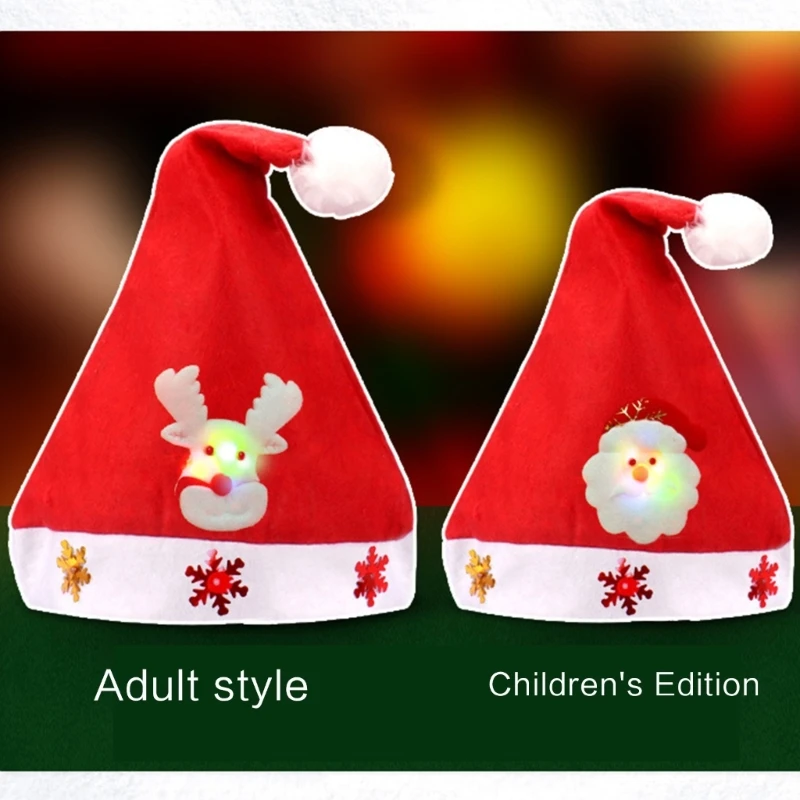 Kerstfeesthoed Bobble Kerstmuts Feesthuisdecoratie Kerstmankostuum Dropsale