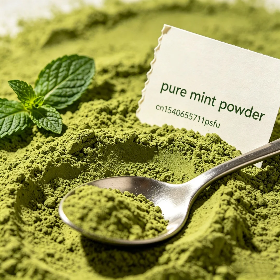 Premium Dried Mint Leaf Granules & Powder - Pure Herbal Cool Spice, Aromatherapy DIY Soap Candle Making Wedding Home Decor