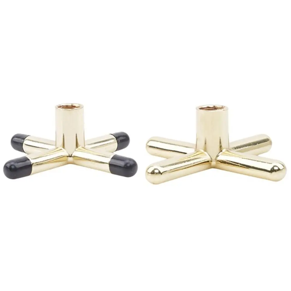 Anti-slip Billiard Accessory Snooker Pool Frame Antlers Metal Cue Pole Holder Billiard Holder Bridge Head Rod Rack