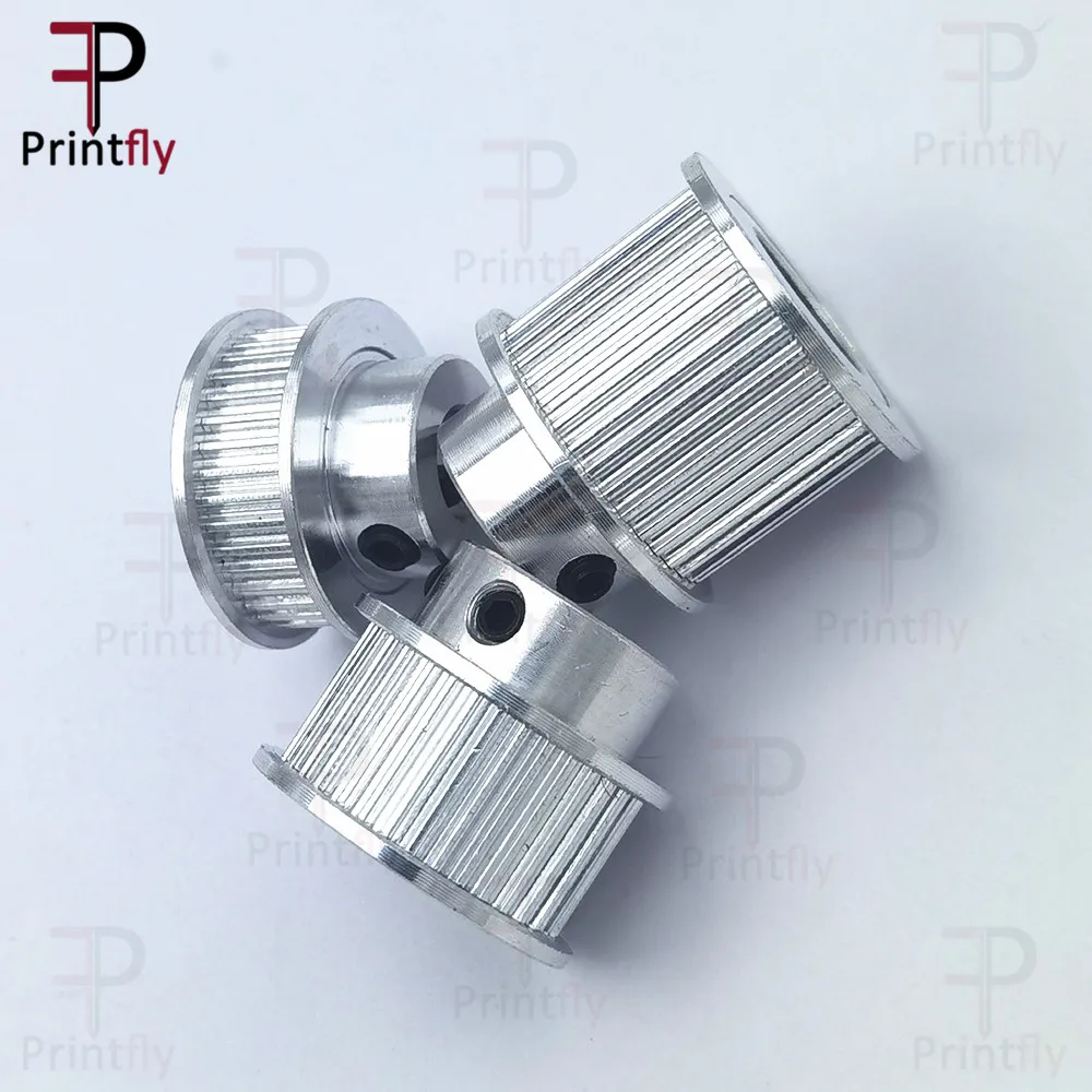 Printfly 2GT 36 teeth 2GT Timing Pulley Bore 5/6/6.35/8/10/12mm for GT2 Open Synchronous belt width 6mm/10/15mm 3D Printer