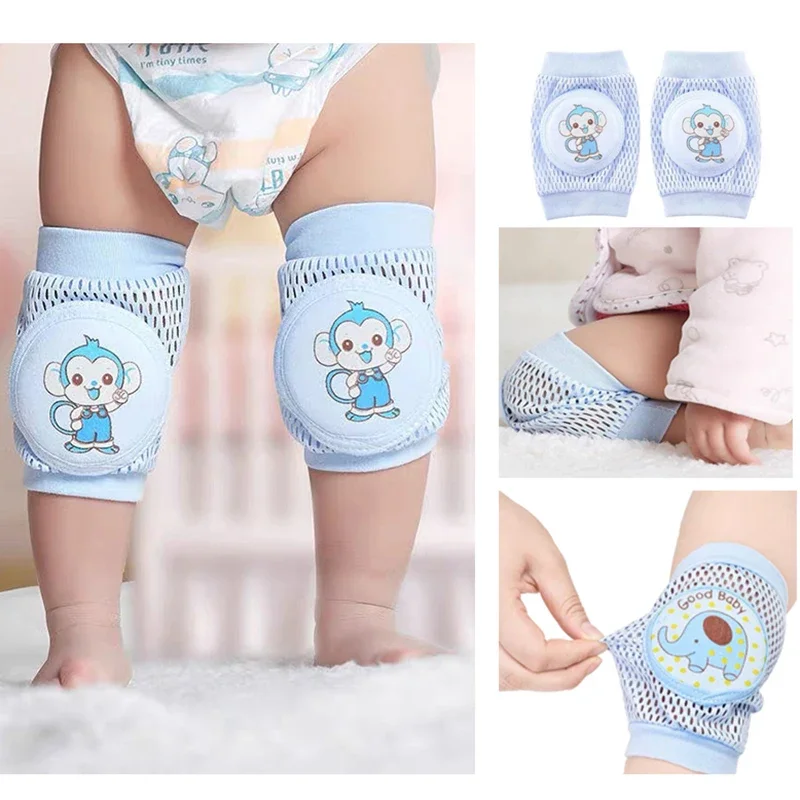 Kids Crawling Elbow Toddlers Baby Knee Pads Safety Mesh Kneepad Protector Leg Warmer Cushion Legging yeni doğan bebek giyim