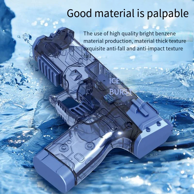 Passion Manual Water Gun Ice Blast Desert Eagle Summer Swimming Battle Toy Continuous Shooting Pool Outdoor Fun