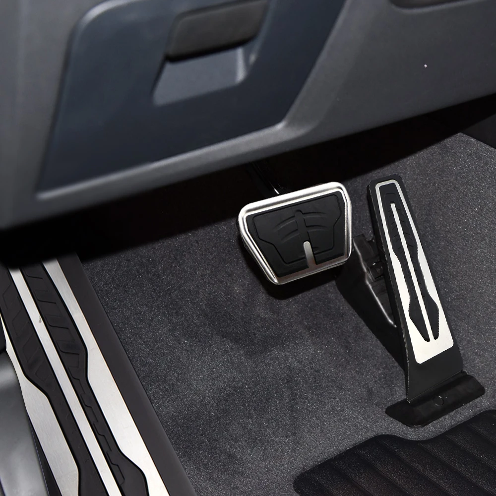 Car Pedals Cover for BMW X3 G01 2018-2022 X4 G02 2019 2020 2021 Gas Brake Pedal Cover Foot Rest Dead Pad Interior Accessories