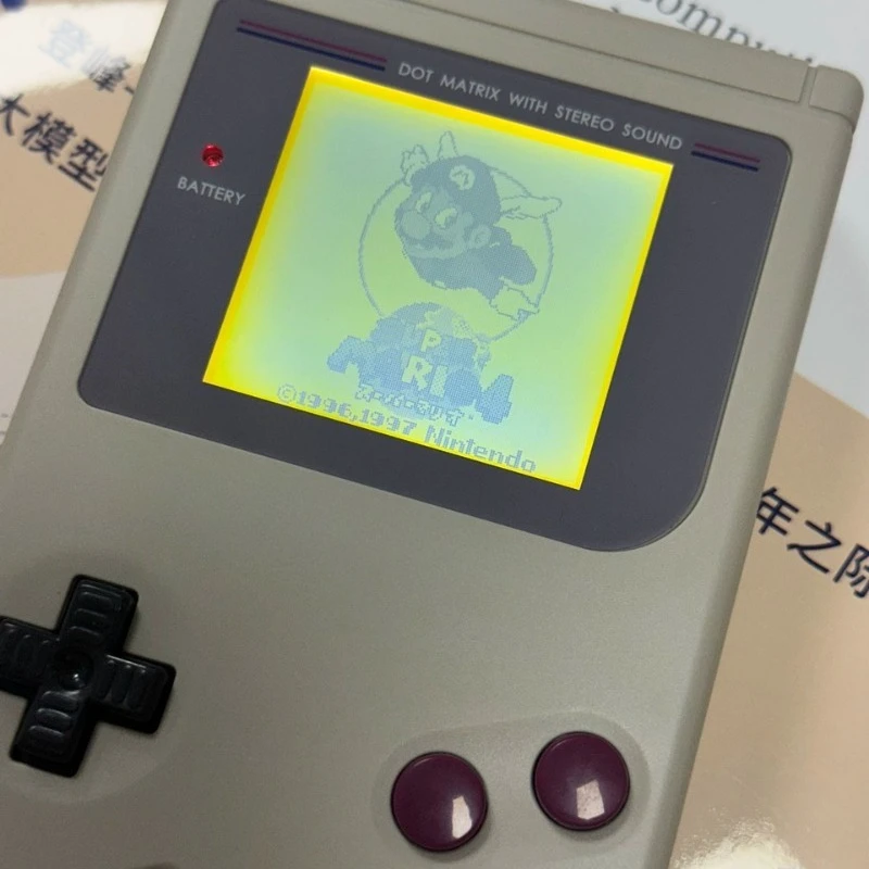 High Quality High Brightness Backlight GB Thick Machine Non GBA GBP GBC GBL Game Console (original 85 New Backlight Machine)