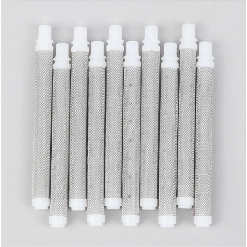 HYVST  Airless filter (10pcs) airless gun filter 30/50/100/150/200 mesh Airless paint Sprayer parts Factory sale guns filter