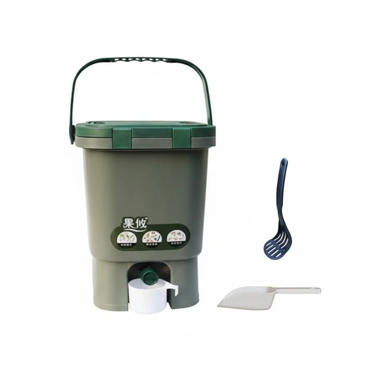 

Контейнер для компостирования Бокаши с герметичной крышкой, для ферментации, без запаха, для пищевых отходов на кухне