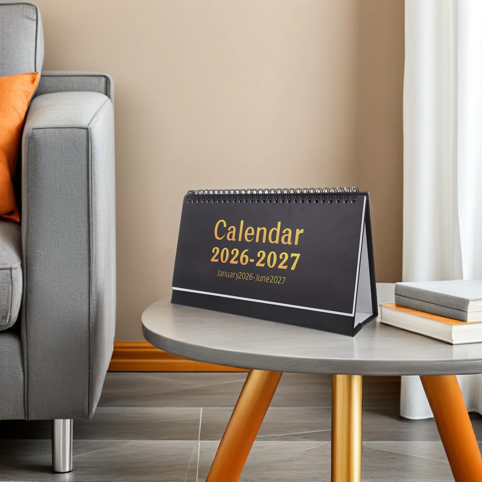 2026 أجندة مكتبية /رزنامة مكتبية صغيرة الدائمة الوجه مخطط شهري لمكتب مدرسة المعلم الجدول المنظم 2026-2027