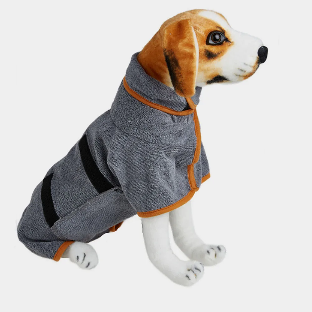 

Absorbent Dog Bathrobe Drying Coat Grooming Pet Polyester Small Large Sizes Water-Absorbing Puppy Towel Comfortable