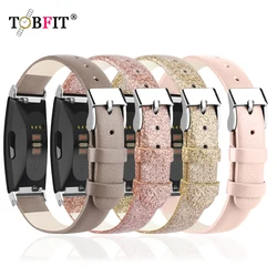 Luxury Leather Strap For Fitbit Inspire/Inspire 2/Ace 2 Soft Sport Leather Wristbands Watchband Band For Fitbit Inspire HR Strap