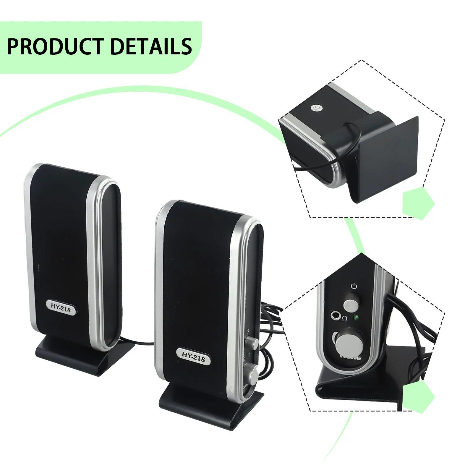 ABS Mm Outdoor Speakers USB DC V USB Powered High Performance USB Specifications Compatible With Excellent Sound Quality