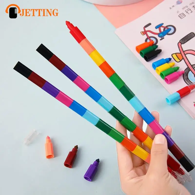 12Colors Artist Coloring Marker Pens, Brush Dual Tip Pen Art Supplier for Manga Coloring Books Drawing Planner Scrapbook