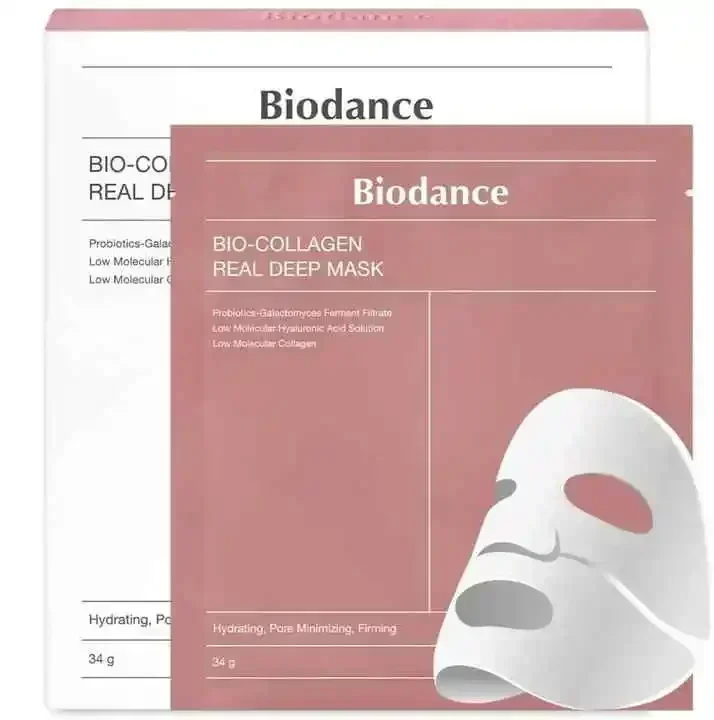 

Facial Crystal Sheet Korean Original BIODANCE Bio-Collagen Mask Elasticity Anti-Aging Remove Wrinkle Moisturizing Facial Mask