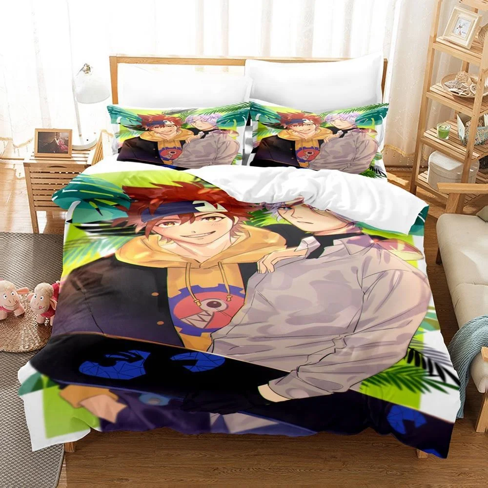 Fashion 3D Print Anime Sk8 The Infinity Bedding Set Single Twin Full Queen King Size Bed Set Adult Kid Bedroom Duvet Cover Sets 3