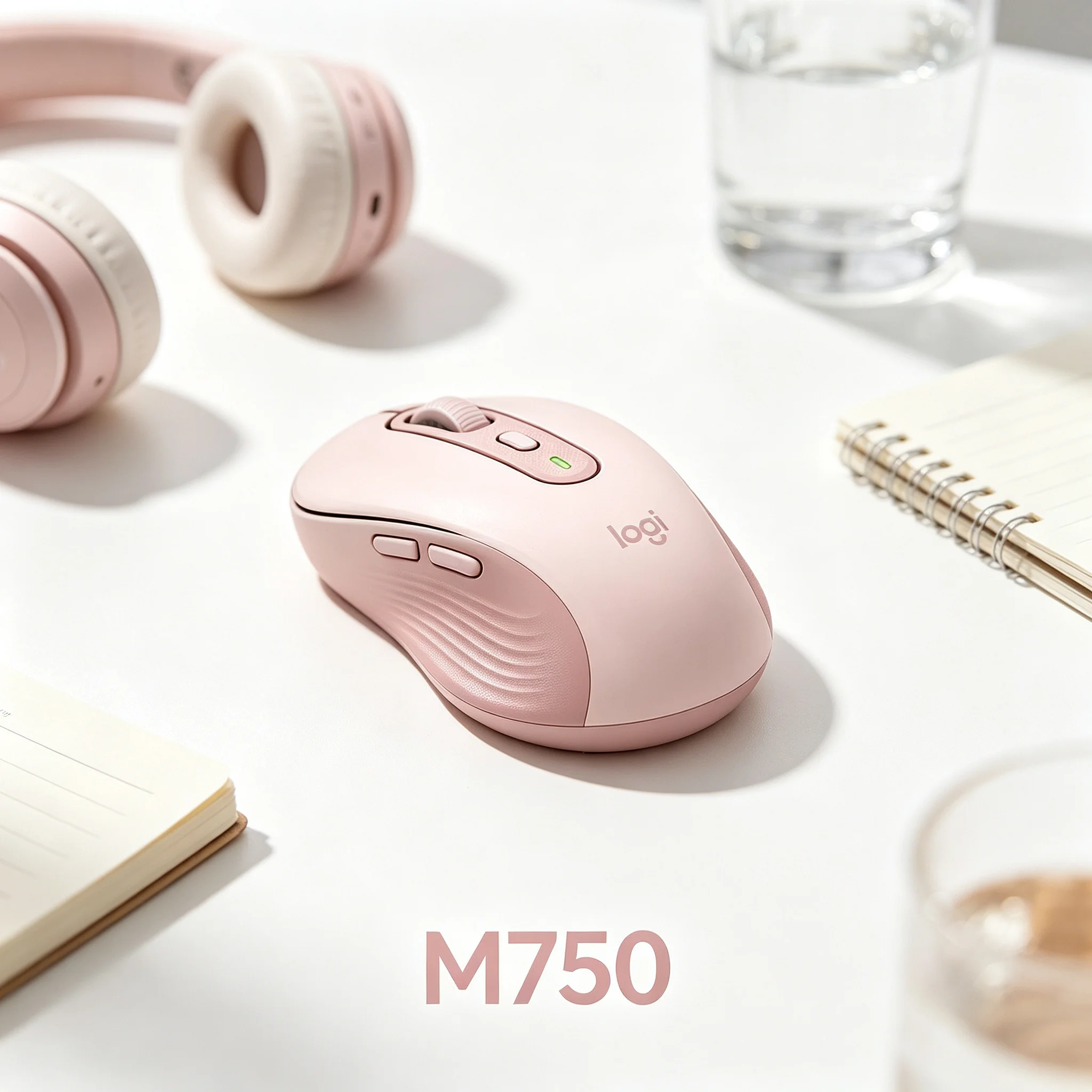 Logitech M750 Portable Multi‑Color Wireless Mouse Delicate Body Perfect Holiday Present For Office‑Working Friends