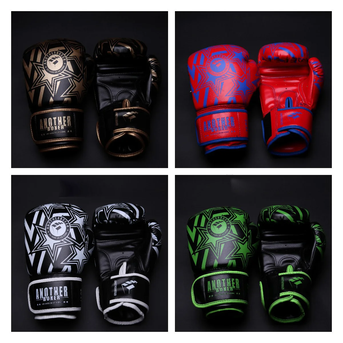 4-14oz Boxing Gloves Adult Free Martial Arts Training Pu Kick Boxing Glove Muay Thai Martial Arts Gloves Mma Training Equipment