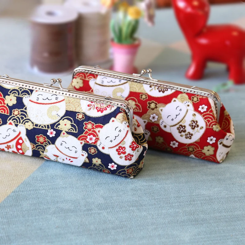 【Caicai Cat】Original Handmade Pen Bag Small Items Grocery Storage Bag，In Stock