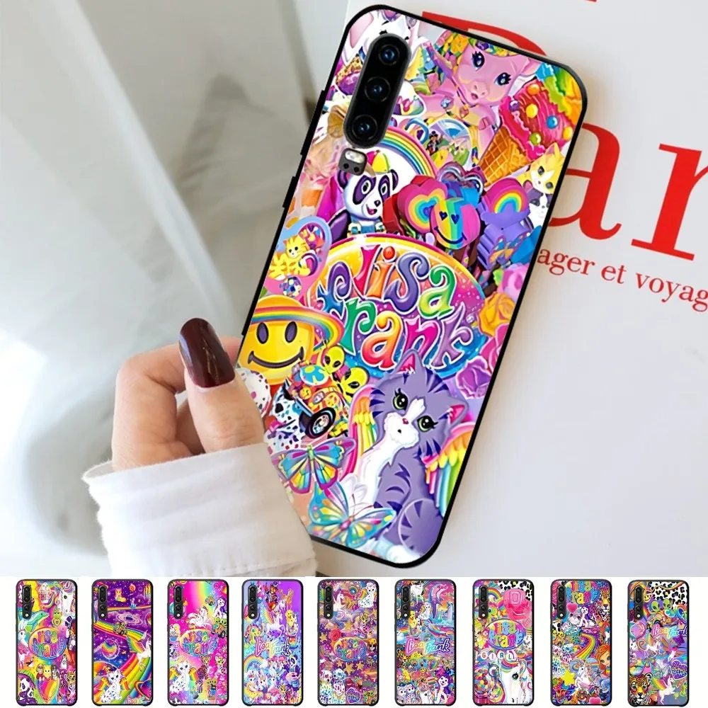 Lisa Frank Art Phone Case For Huawei P 8 9 10 20 30 40 50 Pro Lite Psmart Honor 10 lite 70 Mate 20lite