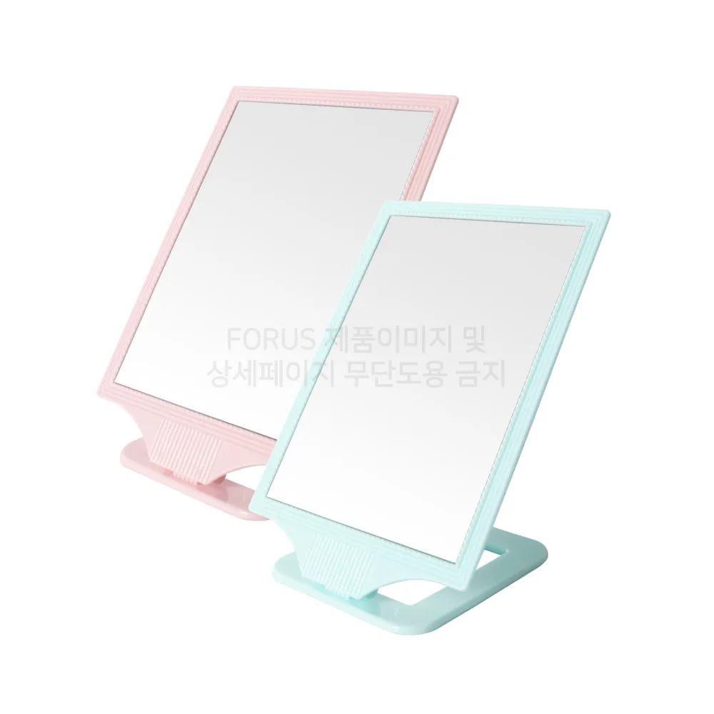 Color Random Folding Table Mirror Color Collar square mirror