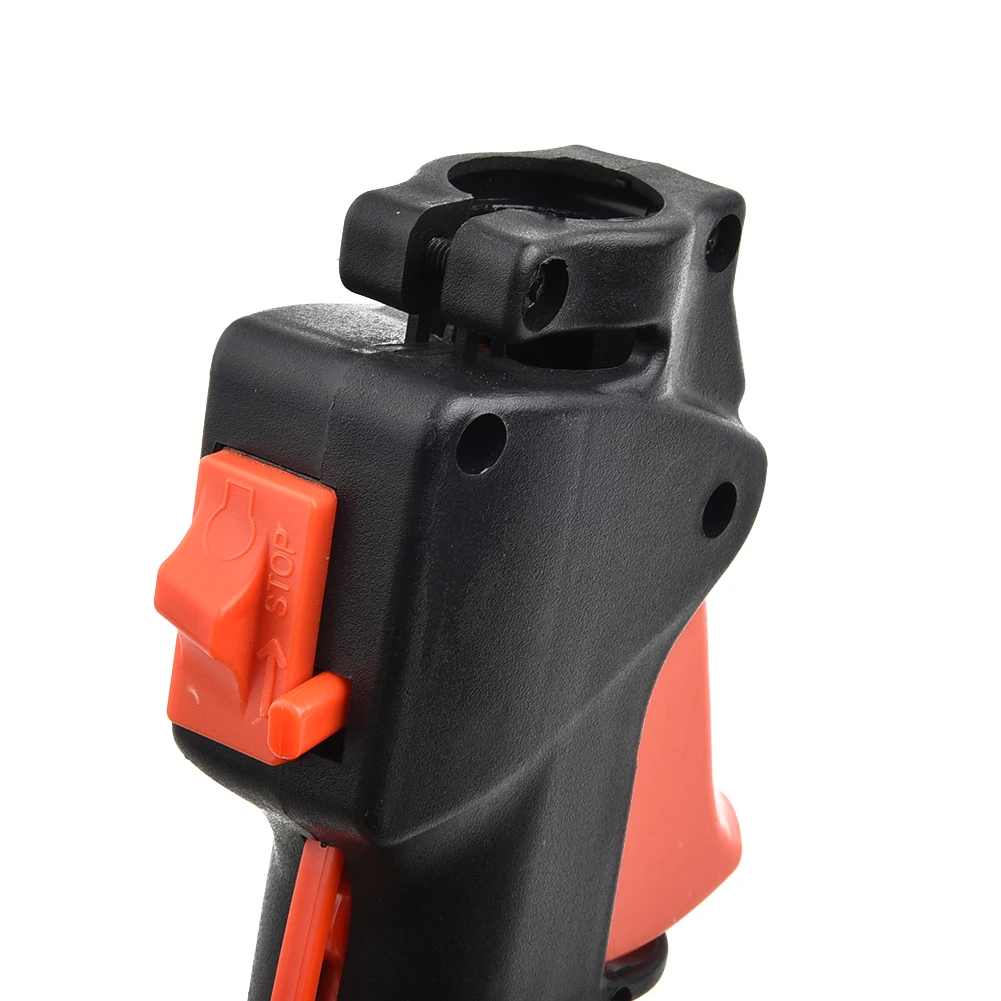 Brush Cutter Throttle Cable Replacement Handle with Trigger On Off Kill Switch for Multi Tool Safe Cutting with 26mm Pipe Fit