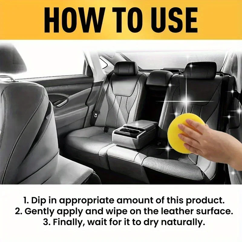 

NEW150g Ремонтная паста для пластика и резины — черный кристаллический лак для автомобильных царапин, блеска шин и обновления салона, антивозрастной и выцветания