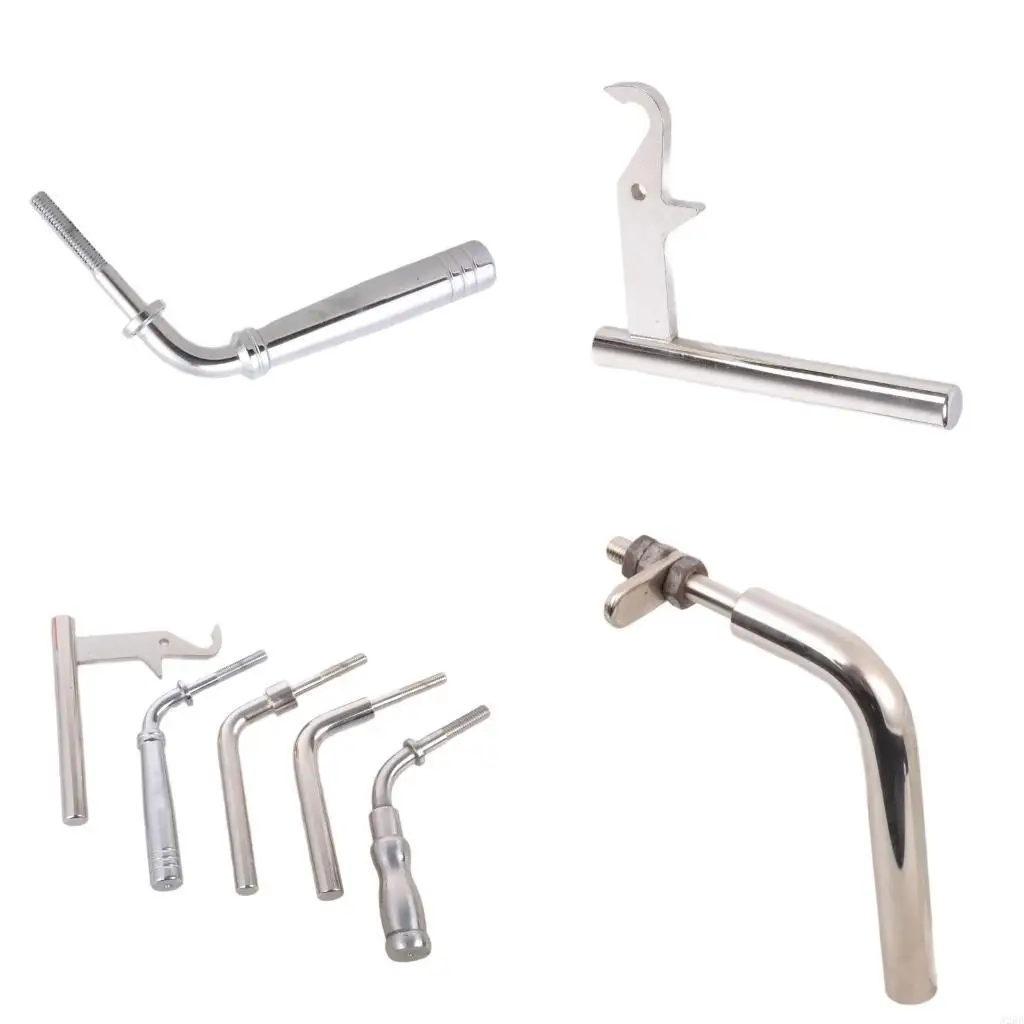 

Corrosions Resistant Steel Fireplaces Door Handle For Comfortable Operate A2BB